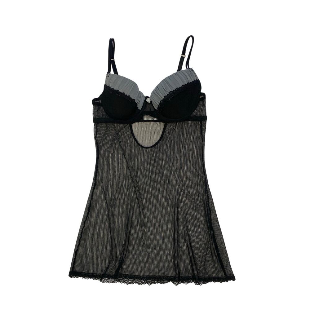 Y2K ABS Mesh Bustier Style Slip